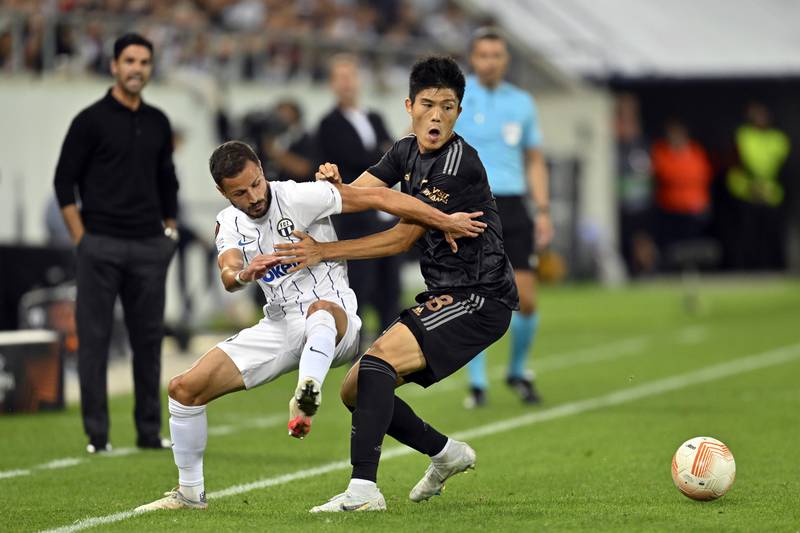 Takherio Tomiyasu 8: Looked very confident and will have benefitted from playing 90 minutes. Did not put a foot wrong all night and really impressed. Impressive performance. AP