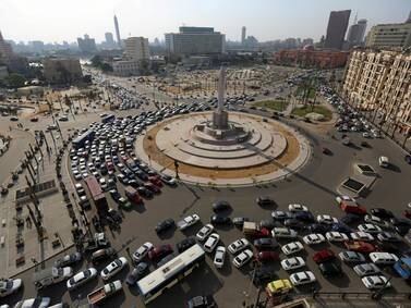 An image that illustrates this article Postcard from Cairo: The intricate art of crossing the street