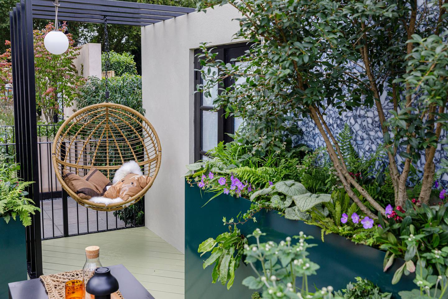 Sky Sanctuary by Michael Coley for the Balcony Garden category. Photo: RHS