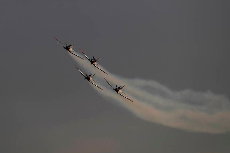 Israeli warplanes at Hatzerim Air Force Base near Beer Sheva in southern Israel. EPA