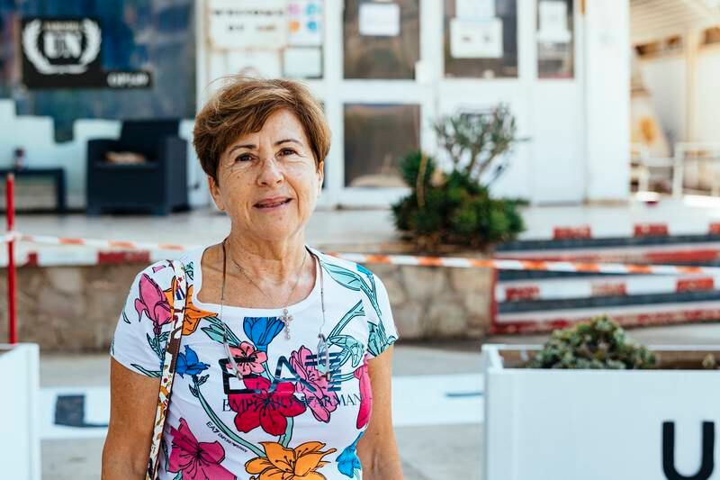 For Lenia Nikolou, who fled her home town as a 20-year-old newlywed in 1974, visiting the places of her youth today invokes a mixture of happiness, anger and pain