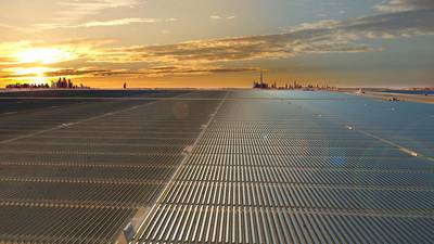 The Mohammed bin Rashid Solar Park is expected to generate 5000MW of electricity by 2030 and is expected to drive up to Dh50 billion in investments. Image courtesy of Masdar
