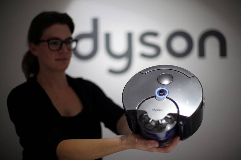 The Dyson 360 Eye robot vacuum cleaner. Reuters