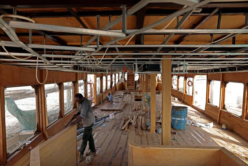 The Al-Araimi family has been building dhows for hundreds of years.