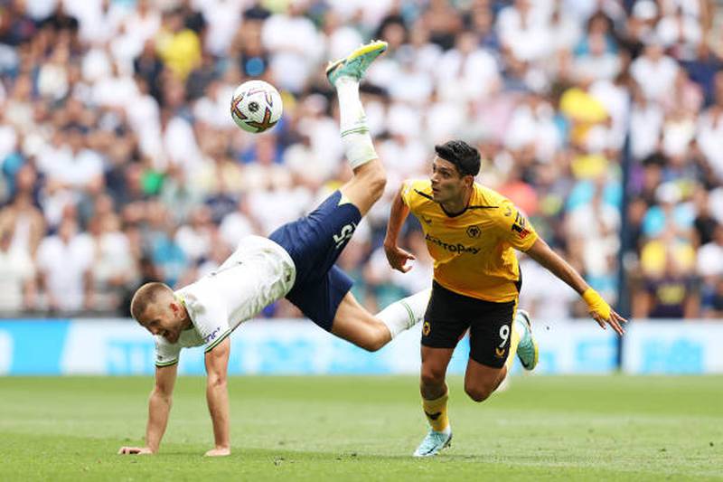 Raul Jimenez (Podence, 59 mins) 6 - Marked out of the contest well by Dier. Had one powerful run to create a half chance for Dendoncker. 

Getty