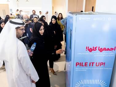 Abu Dhabi aims to recycle 20 million single-use plastic water bottles this year