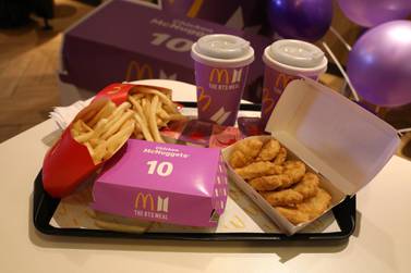 The McDonald's BTS meal is now available in the UAE. Getty Images