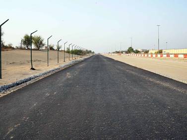 Dubai cycle track project takes shape with construction 90 per cent complete