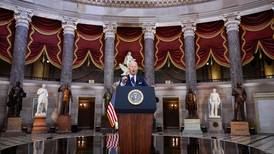 Joe Biden's January 6 speech blasts Trump's 'web of lies' for undermining US democracy