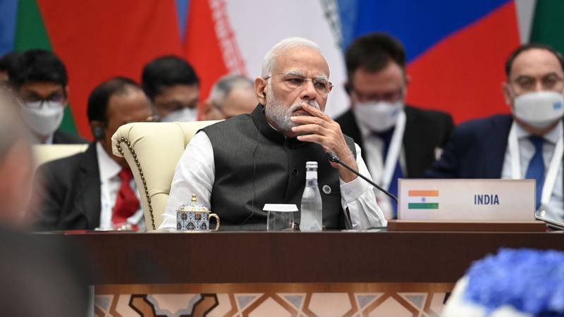 Indian Prime Minister Narendra Modi, who was at the Shanghai Co-operation Organisation meeting in Samarkand, Uzbekistan, last month, told President Volodymyr Zelenskyy that Ukraine must negotiate with Russia. Reuters