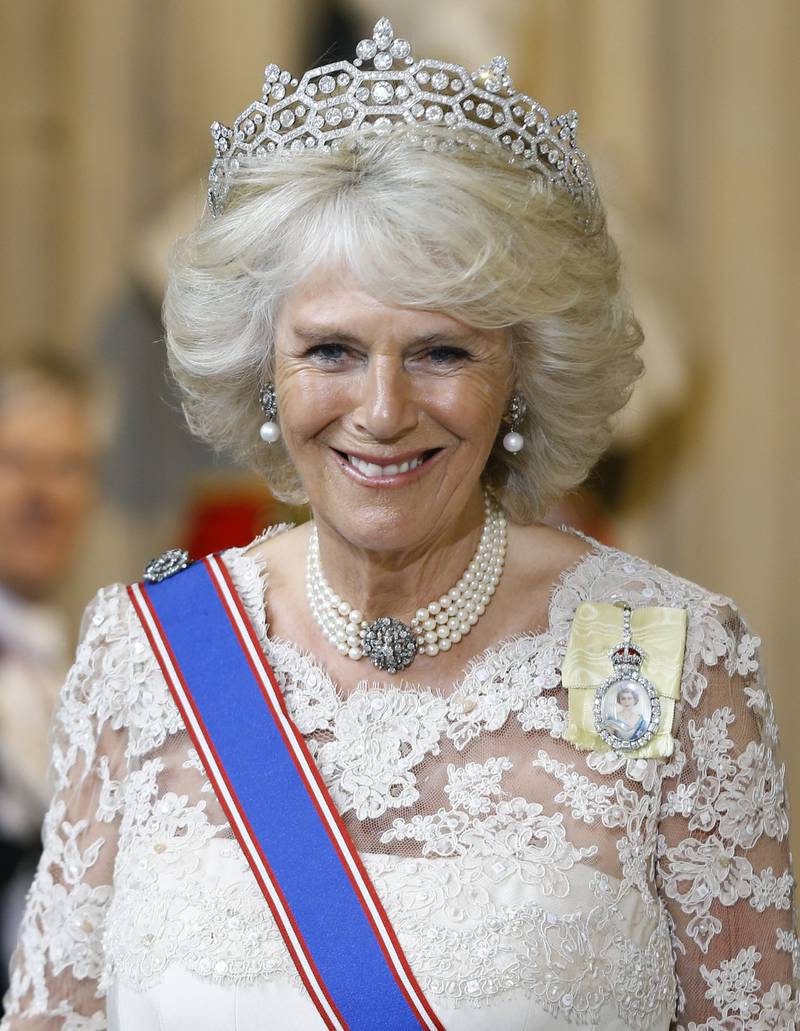 Queen Consort Camilla, pictured in 2013, said she would never forget Queen Elizabeth's smile. PA