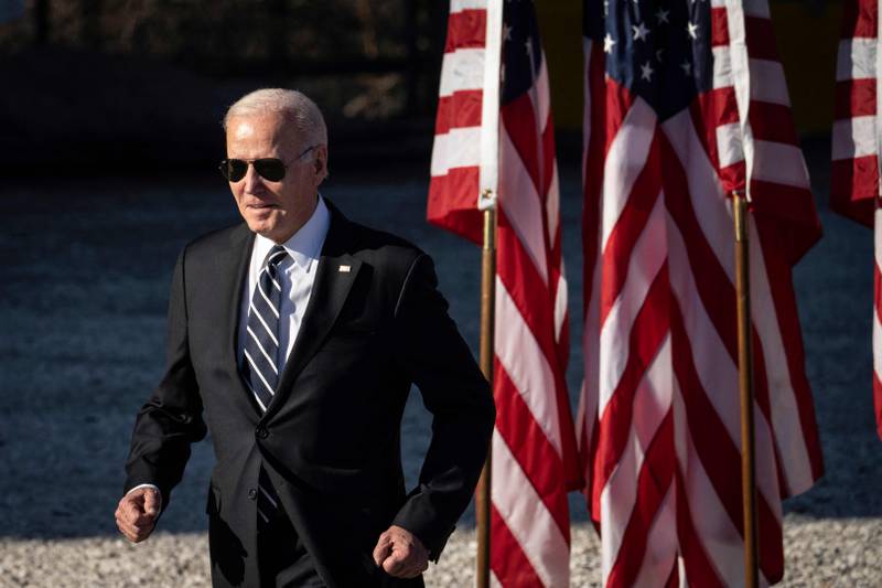 US President Joe Biden said on Monday that he was not sure when he would visit Poland. AFP
