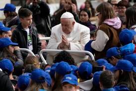 Pope Francis's condition has continued to improve in hospital after he was admitted with breathing difficulties. AP