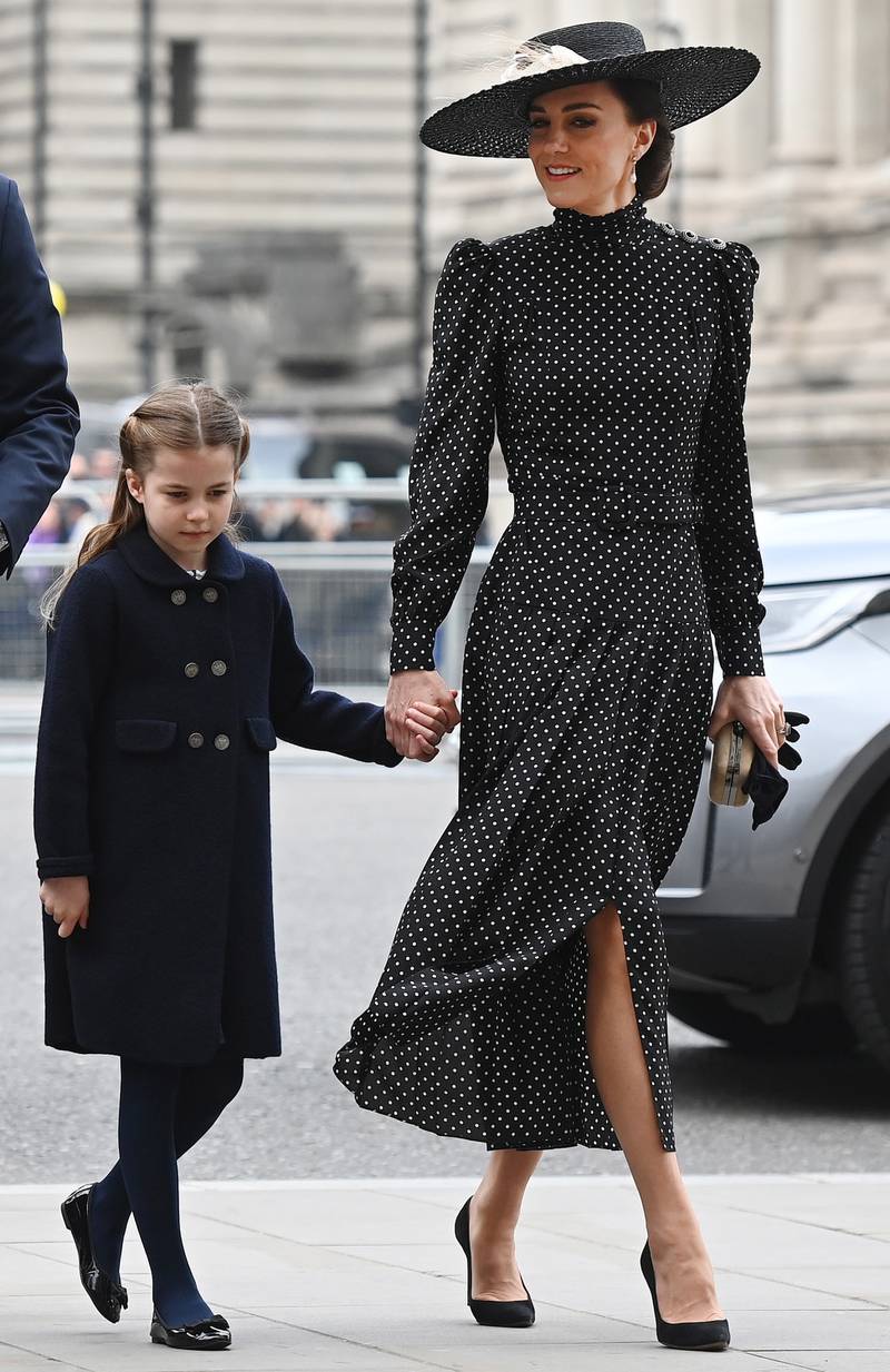 polka dot dress