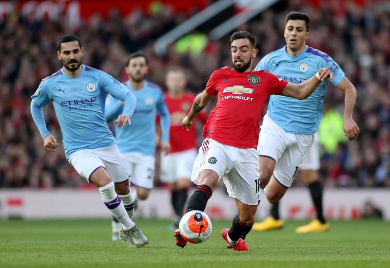 Bruno Fernandes has made an immediate impact in the No 10 role for Manchester United. Reuters