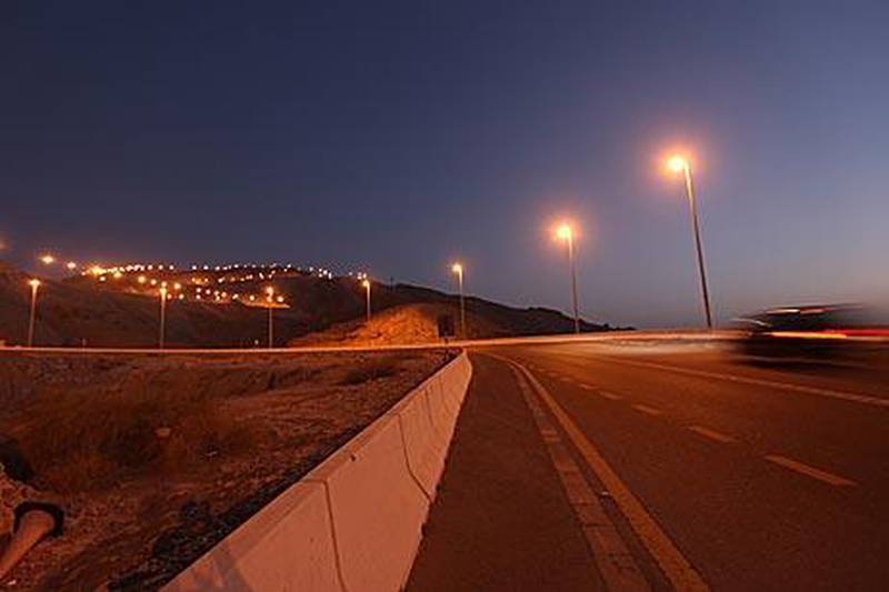 On a clear night, the road can be seen from all of Al Ain.
