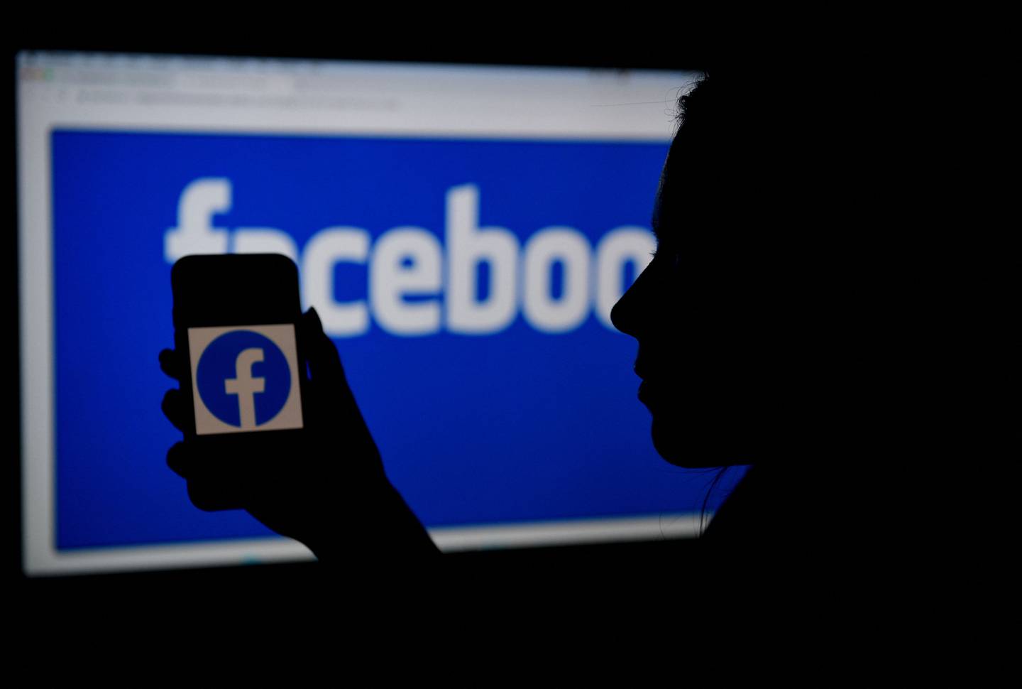 Facebook saw a sharp rise in the number of users of its platforms during the Covid-19 pandemic. AFP
