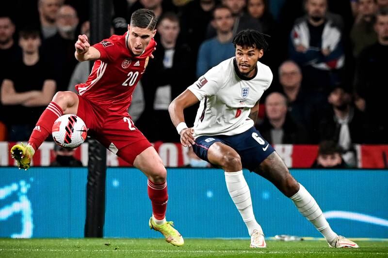 Tyrone Mings - 7: Aston Villa defender won towering early header on half-way line that set England off on early attack but had to be on his toes throughout at the back as Hungary proved dangerous opponents. EPA