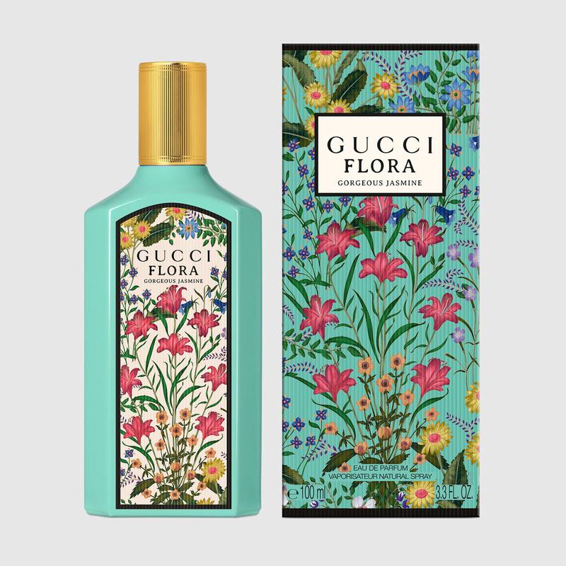 Flora Gorgeous Jasmine Eau de Parfum, 100ml, Dh620, Gucci. Photo: Gucci