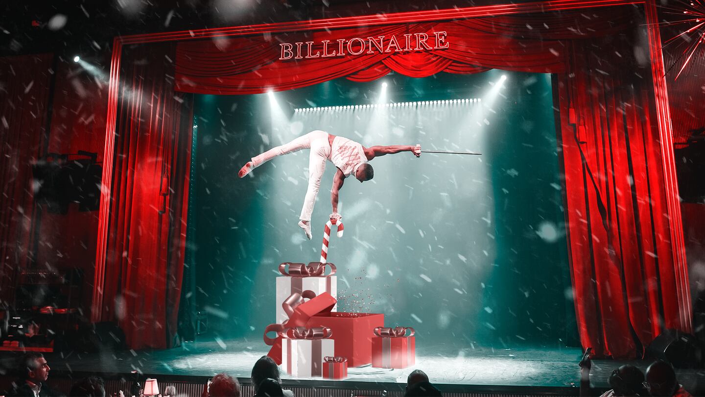 Billionaire in Business Bay wird eine extravagante Dinner-Show veranstalten.  Foto: Milliardär  