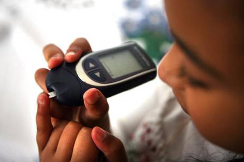 Doctors say the increase in children with type 1 diabetes in the UAE has been particularly noticeable in the past five to eight years. Sammy Dallal / The National