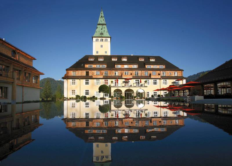 A handout photo of Schloss Elmau in Germany (Courtesy: The Leading Hotels of the World)