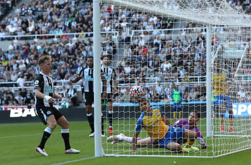 NEWCASTLE RATINGS: Freddie Woodman - 6: Bar one unconvincing block on Ward-Prowse free-kick, keeper looked solid in first half. Saved from Elyounoussi but couldn’t stop same player bundling home leveller. No chance with Ward-Prowse's last-gasp penalty. Getty