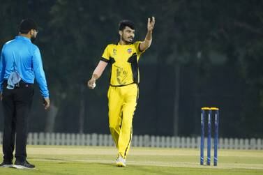 Haider Ali is targeting a contract to play in the DP World International League T20 after he was the leading wicket-taker in the development tournament. Photo: ECB