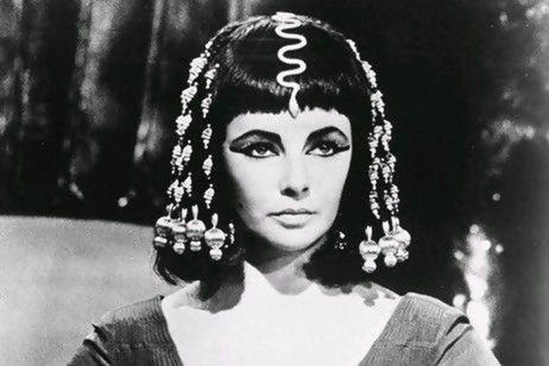 Elizabeth Taylor's famous portrayal of the last Egyptian pharaoh in the 1963 film Cleopatra is perhaps the best-known. AP Photo