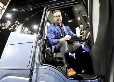 Nikola founder Trevor Milton is now worth $7.1bn after shares of his hydrogen-powered electric truck company more than doubled following their stock market debut. Photo: Reuters  