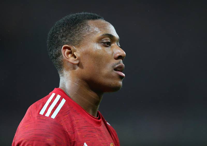 Anthony Martial, 6: Early shot well saved by Johnstone, but he should have scored. Nice movement and dribbles later on, but as with Rashford, needs to properly get going. Reuters