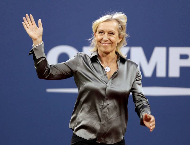 Martina Navratilova's cancer was discovered in early November during the Women's Tennis Association finals, when she noticed a swelling in her neck. Reuters