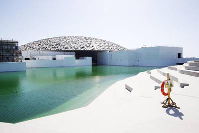 Louvre Abu Dhabi marks the beginning of closer cultural ties between France and the UAE. Christopher Pike / The National