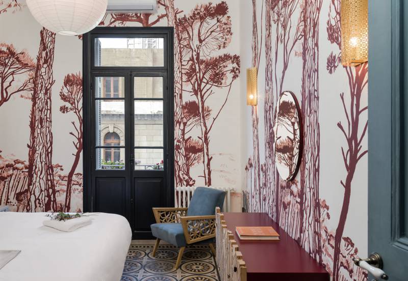 The Urban Forest room designed by Nada Debs. Photo: Beit Tamanna
