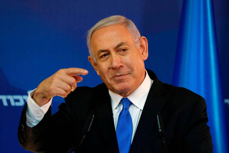 Israeli Prime Minister Benjamin Netanyahu. AFP