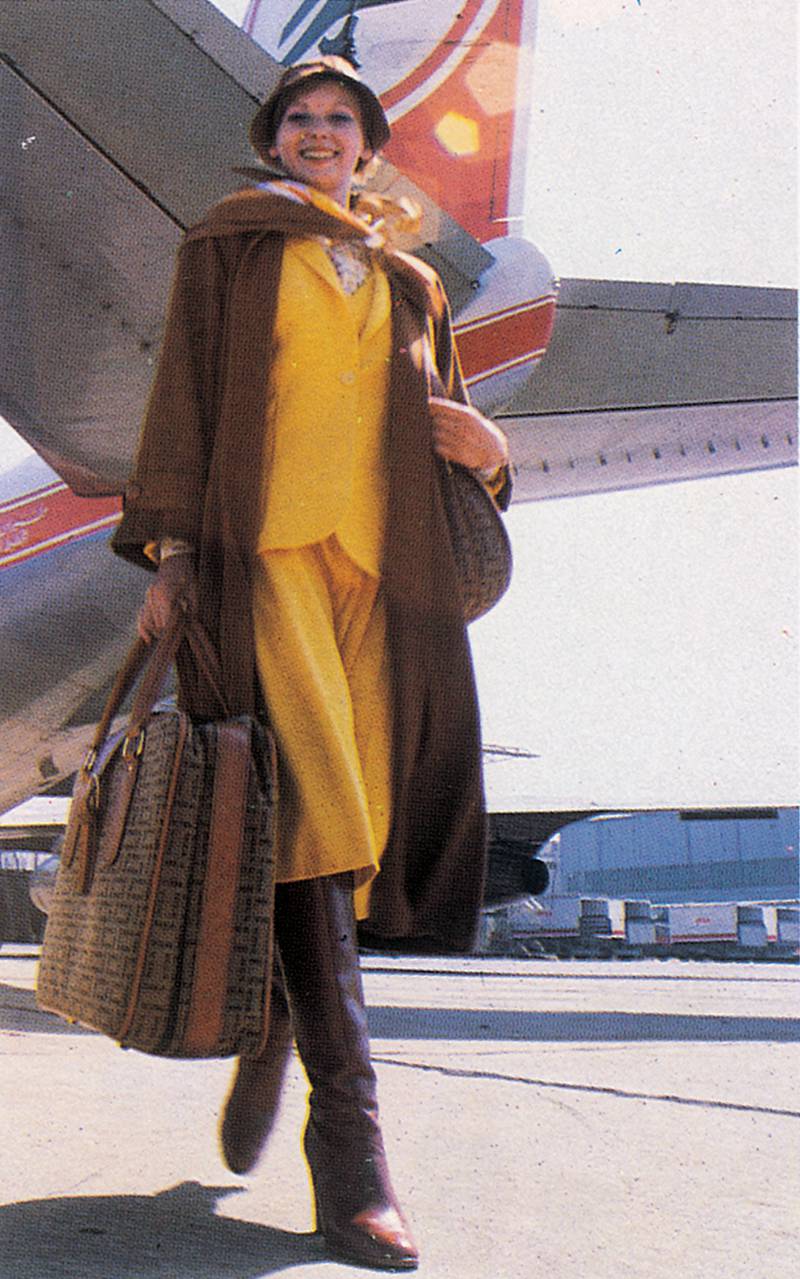 A Middle East Airlines – Air Liban flight attendant in the 1970s. Photo: Middle East Airlines – Air Liban