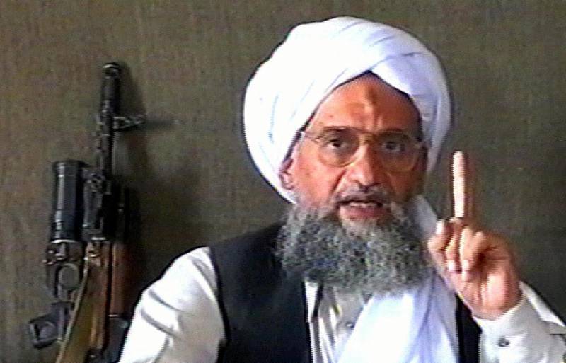 A screengrab from 2005 shows the current leader of Al Qaeda, Ayman Al Zawahiri. AFP Photo / Al Jazeera
