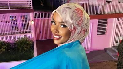 Khadija Omar is the first Miss World Somalia and the first hijabi contestant to take part in the beauty pageant. Photo: Khadija Omar
