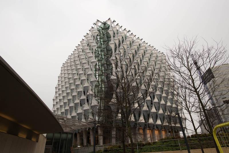 The new US Embassy in London. Stefan Rousseau - WPA Pool / Getty Images