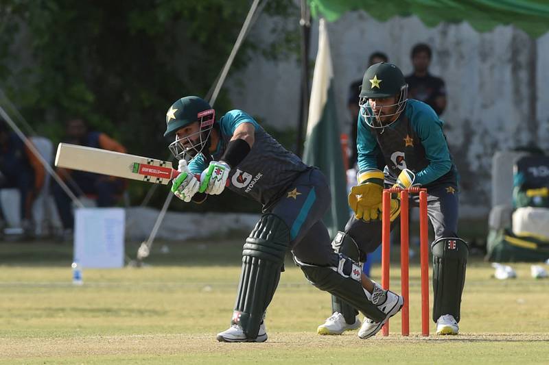 Pakistan prepare for the ODI series against the West Indies. AFP
