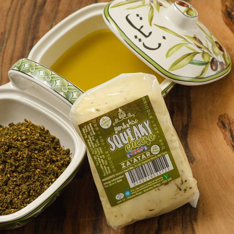 Squeaky cheese, za'atar flavour by Yorkshire Dama Cheese. Photo: Yorkshire Dama Cheese