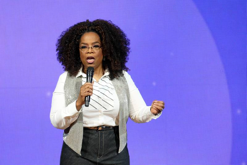 Oprah Winfrey has urged American voters to vote for Democrats across the board. Getty Images / AFP