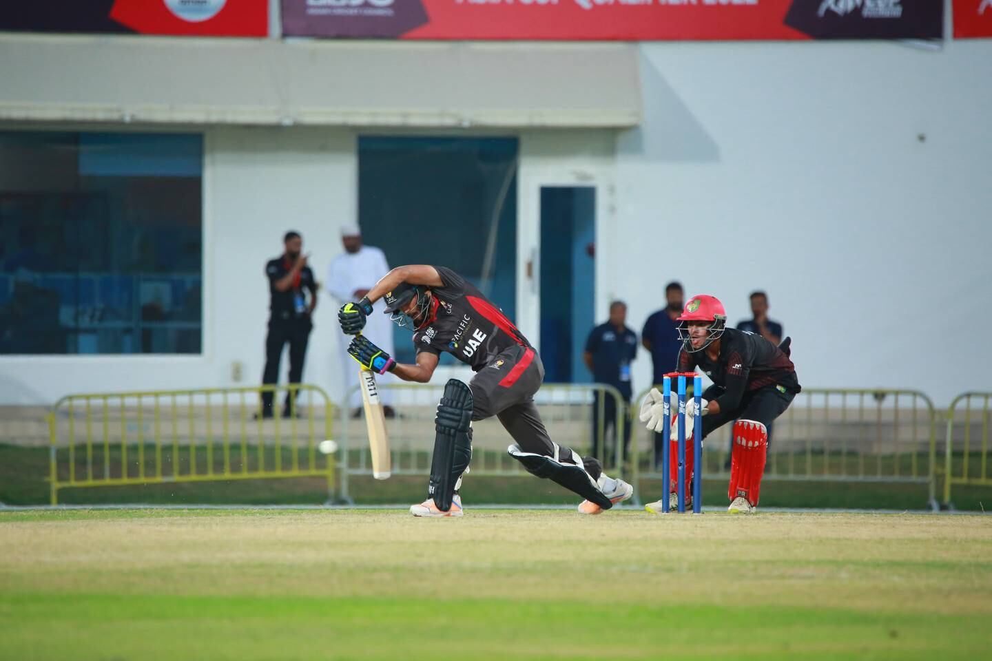 UAE bounced back from Sunday's defeat to Kuwait to reignite their Asia Cup prospects. Photo: ACC