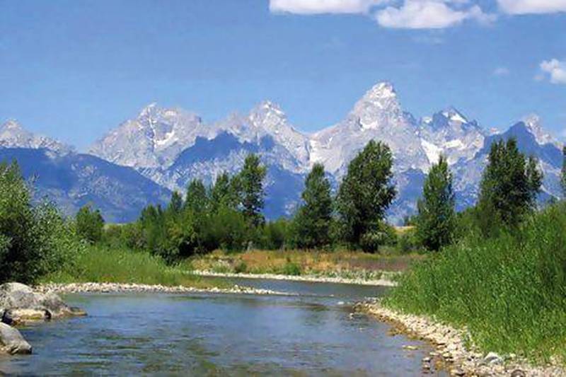 With upscale ski resorts, campsites and ranches Jackson Hole is popular with outdoor enthusiasts. Bloomberg 