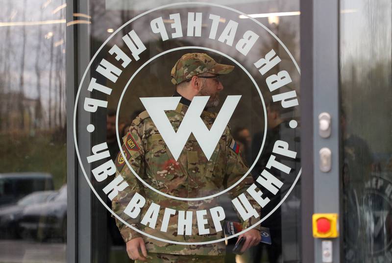 A Wagner Group centre in Saint Petersburg. US National Security Council spokesman John Kirby has claimed that in certain instances, Russian military officials are 'subordinate' to Wagner's command. Reuters