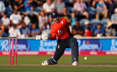 Cricket - England v India - Second International T20 - The SSE SWALEC, Cardiff, Britain - July 6, 2018  England's Alex Hales in action  Action Images via Reuters/Ed Sykes