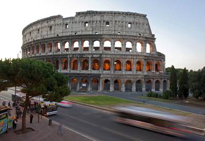 Two American women have been arrested for carving their initials into Rome’s Colosseum. Photo: Victor Sokolowicz / Bloomberg News

