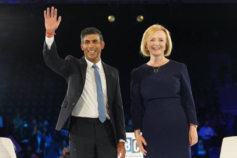 Mr Sunak lost out to Ms Truss for the Conservative Party leadership after Boris Johnson left office. PA
