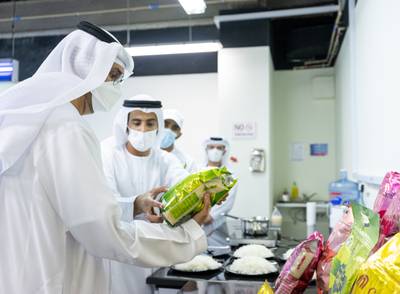 As part of his visit, Dr Al Jaber was briefed on Al Dahra Group's development plans and expansion opportunities.