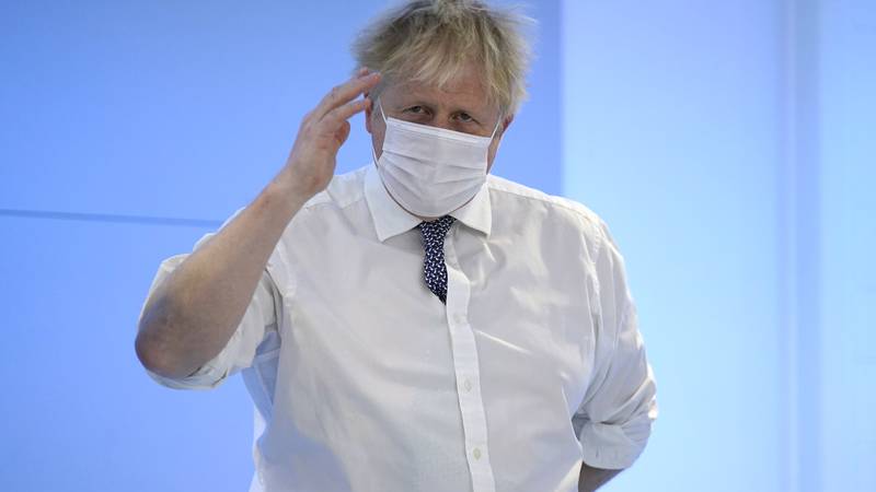 An image that illustrates this article Boris 'partygate' scandal shrouded in blackmail allegations